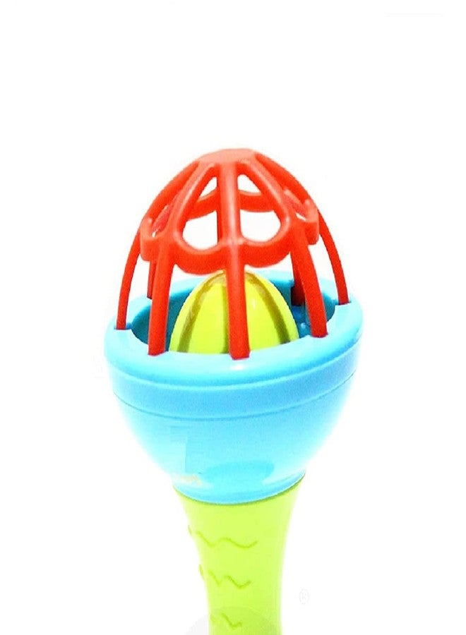 ClearChoice:- Soft Ball Rattle Toy for Baby Bath Toy Safe & Grab Ball Attractive Rattle & 6 Months + Sorting Products Born Baby First Toys(Combo) - Image 2